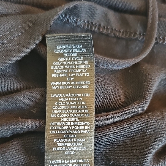 WHBM Black and Pink Embroidered Women's Top - Picture 7 of 7